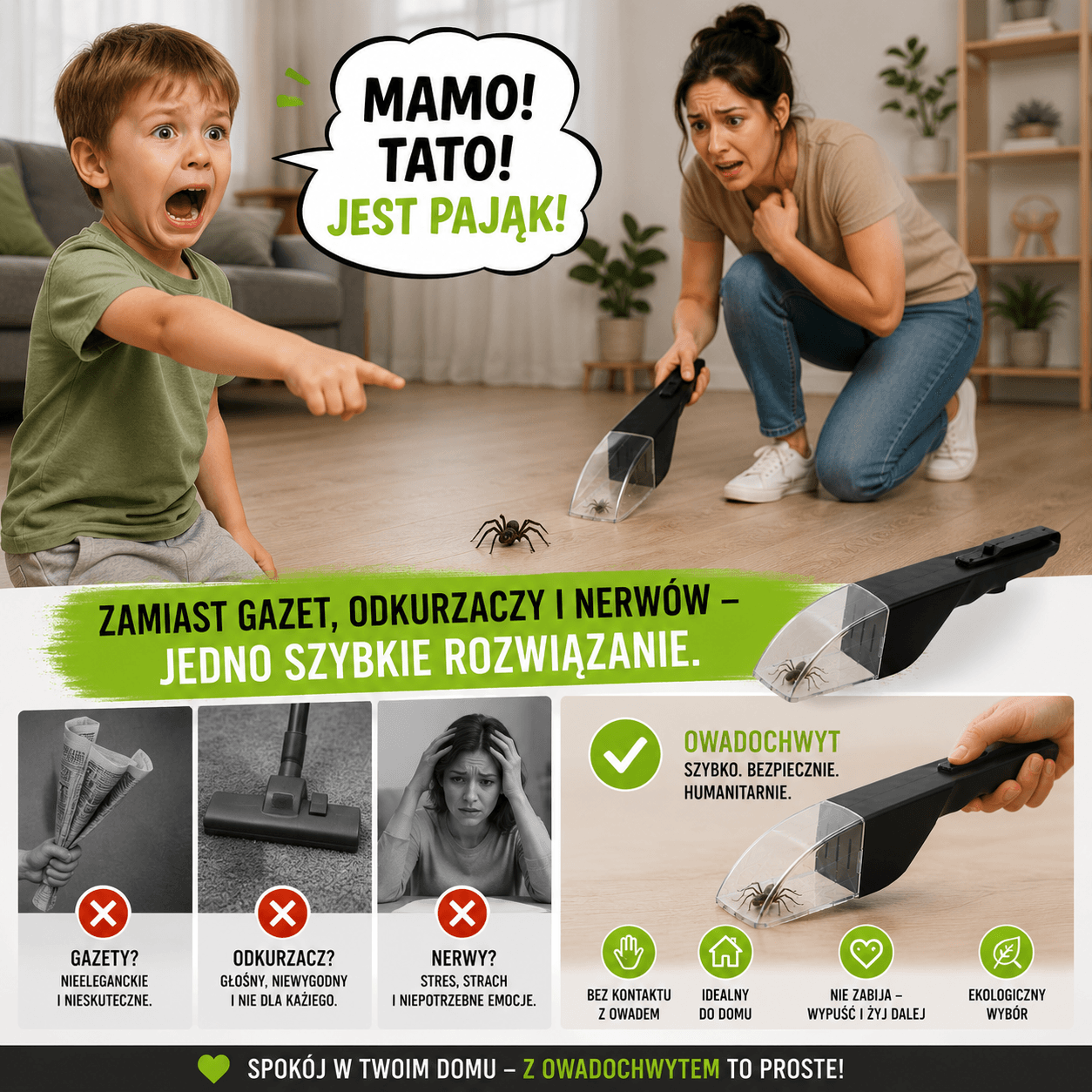 MAMO, TATO! PAJĄK !